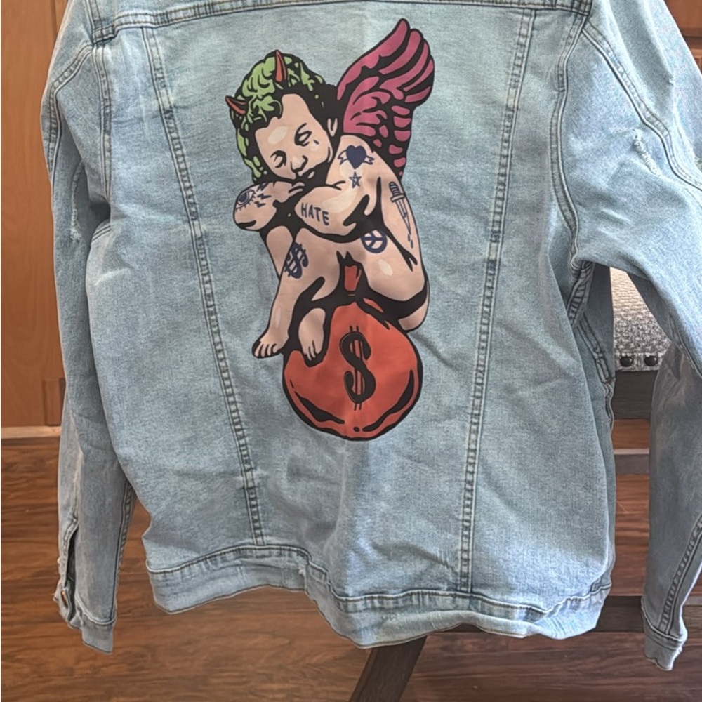 Roku Studio Light Blue Denim Jacket